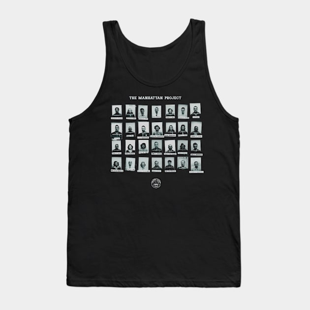 The Manhattan Project - WW2 Atomic Bomb Tank Top by Distant War